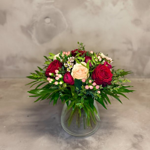 Den traditionelle Valentinsbuket