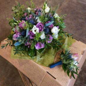 Brudebuket & knaphulsbuketter 